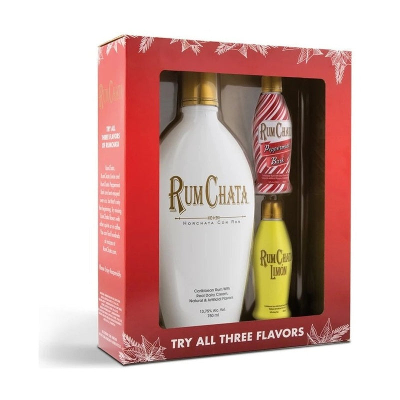 RumChata Original with Peppermint Bark & Limon VAP Gift Set