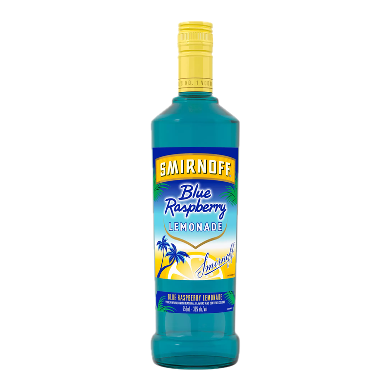 Smirnoff Blue Raspberry Lemonade 750ml