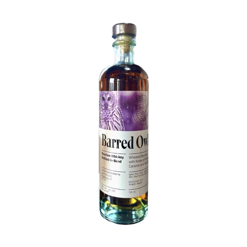 Split Spirits Barred Owl Bottled in Bond Vermont Bourbon