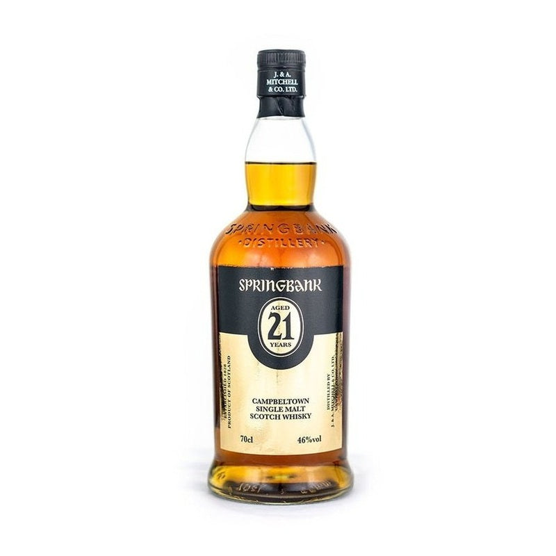 Springbank 21 Year Old Campbeltown Single Malt Scotch Whisky