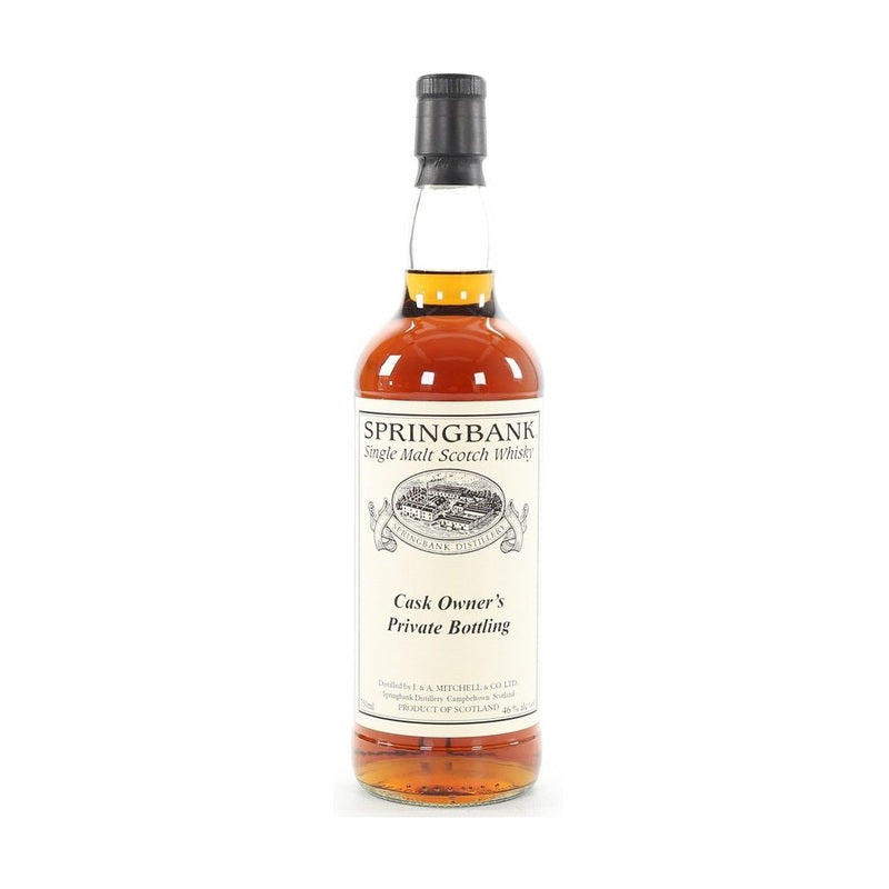 Springbank Private Cask Owner's Private Bottling Single Malt Scotch Whisky