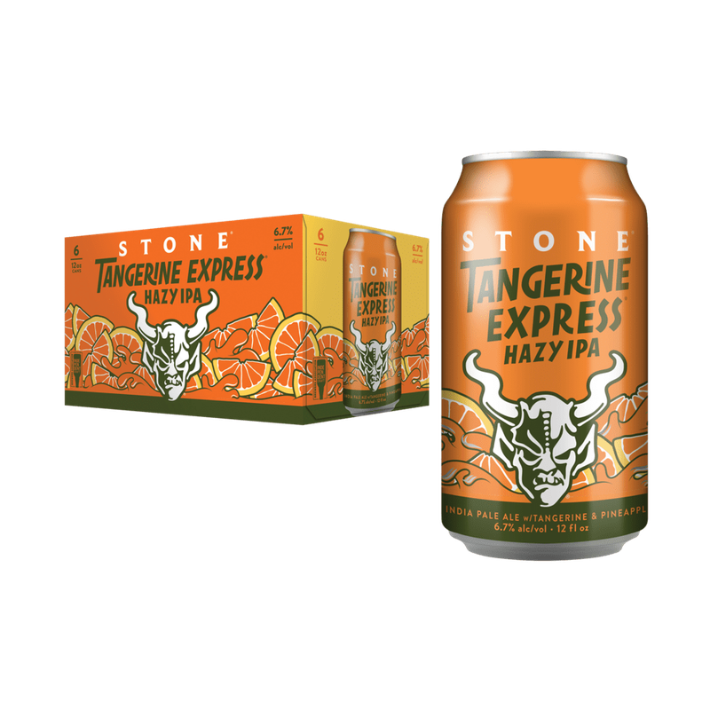 Stone Brewing 'Tangerine Express' Hazy IPA Beer 6-Pack