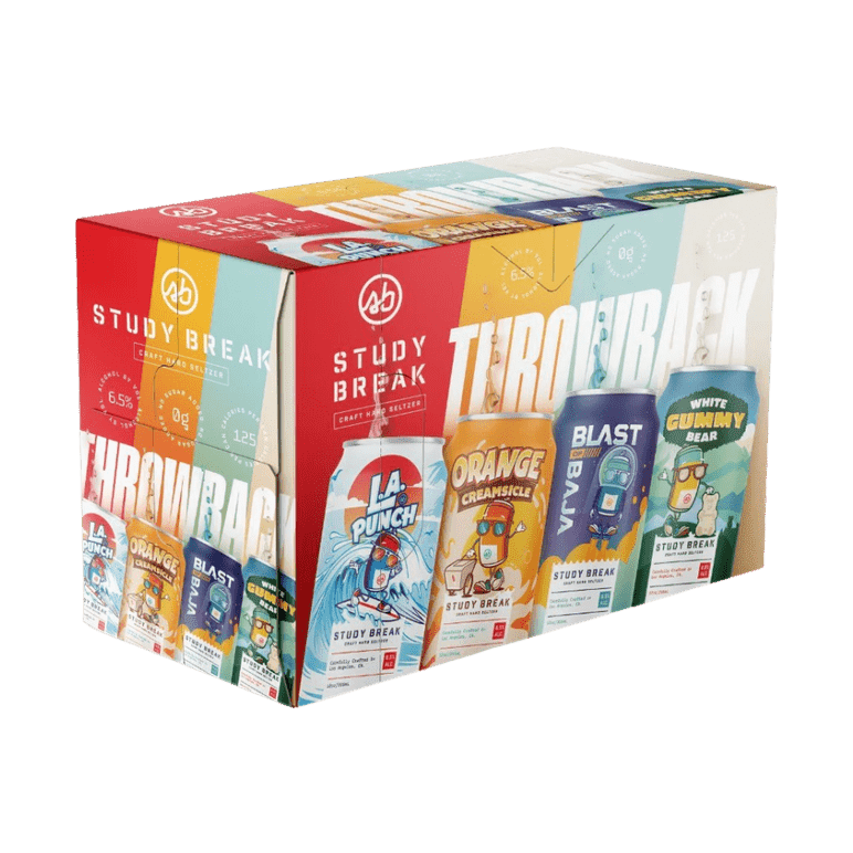 Study Break Throwback Variety Pack Seltzer 12-pack Cans