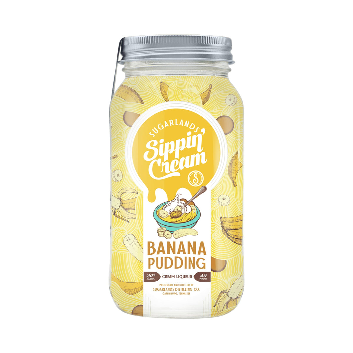 Sugarlands Banana Pudding Sippin' Cream Liqueur 750ml