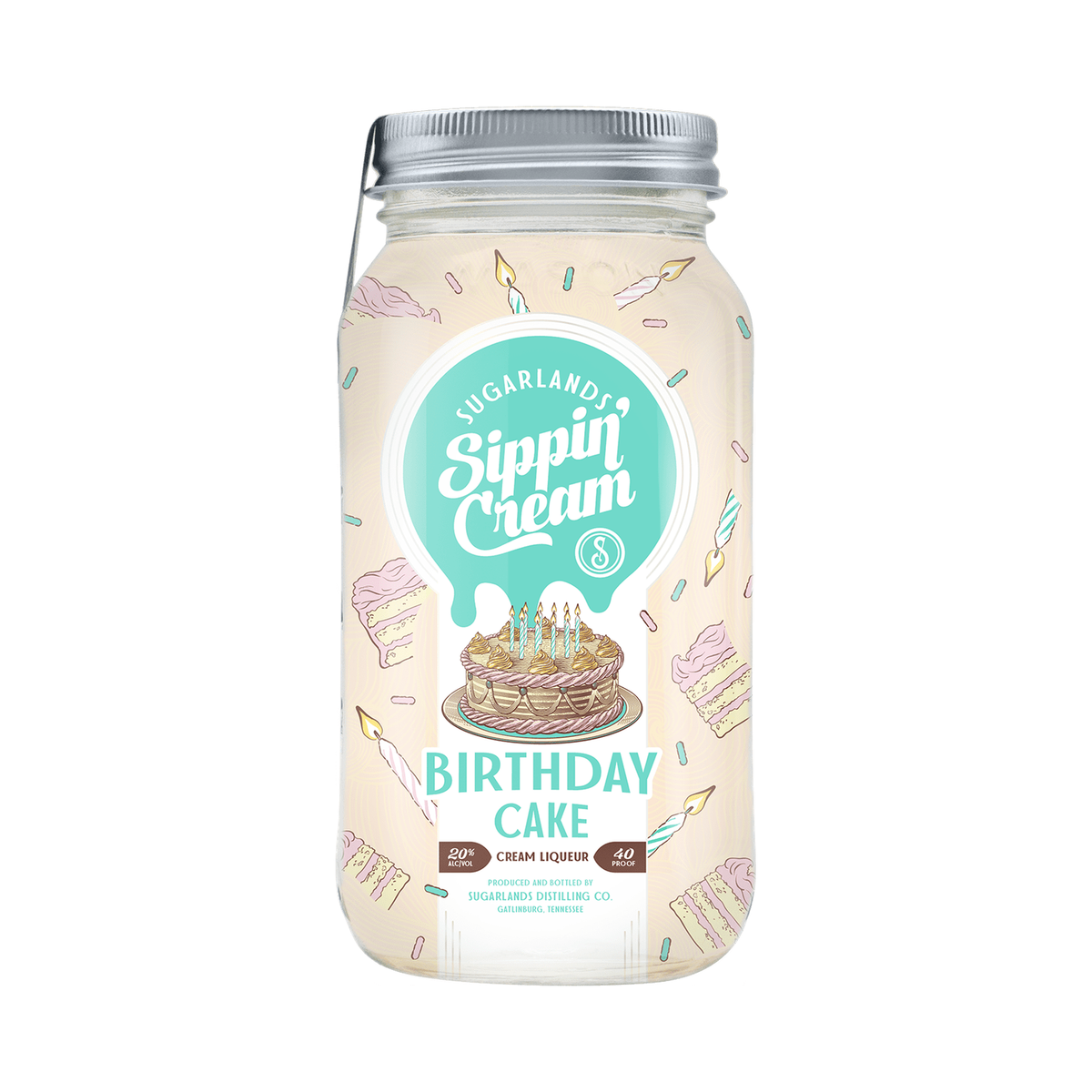Sugarlands Birthday Cake Sippin' Cream Liqueur 750ml