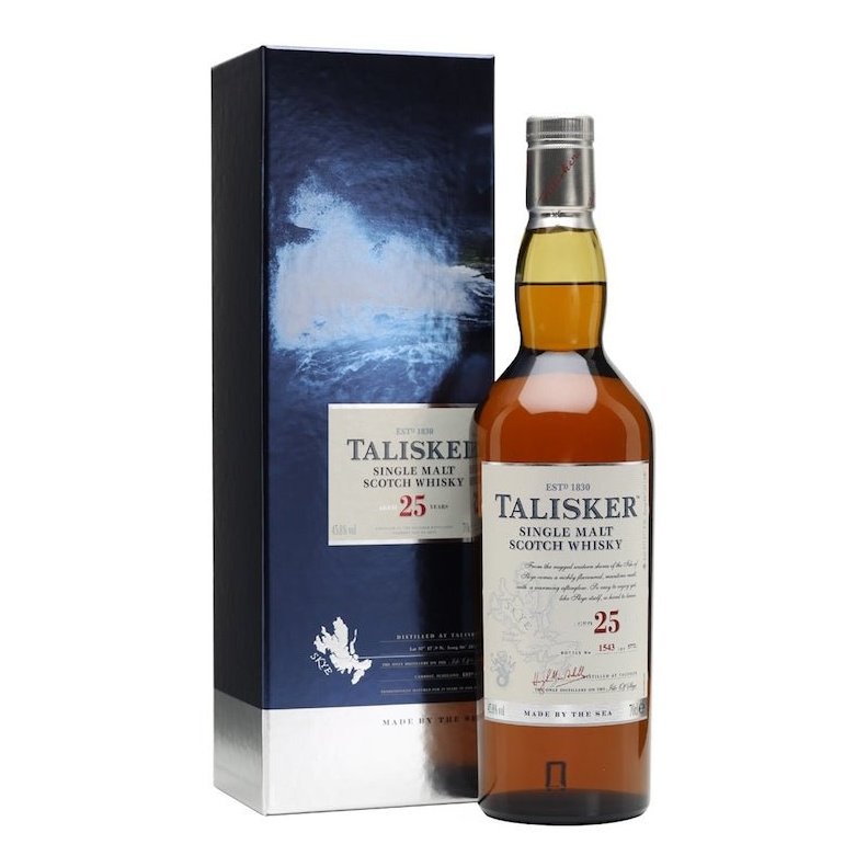 Talisker 25 Year Old Single Malt Whisky (750mL)