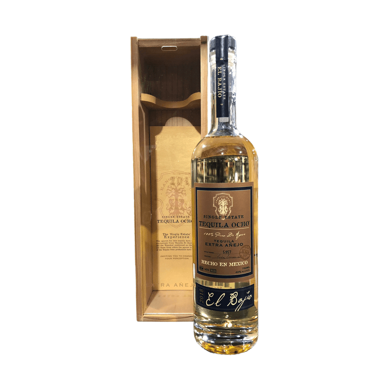 Tequila Ocho Extra Anejo El Bajio Single Estate 2019
