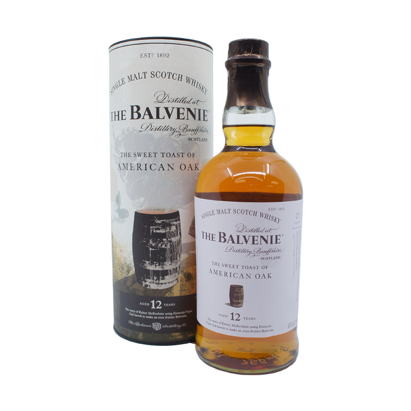 The Balvenie The Sweet Toast Toast of American Oak 12 Year Old Single Malt Whisky (750ml)