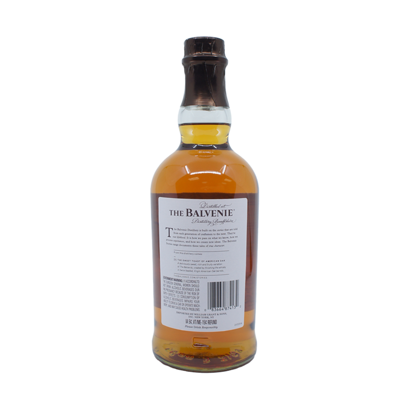 The Balvenie The Sweet Toast Toast of American Oak 12 Year Old Single Malt Whisky (750ml)