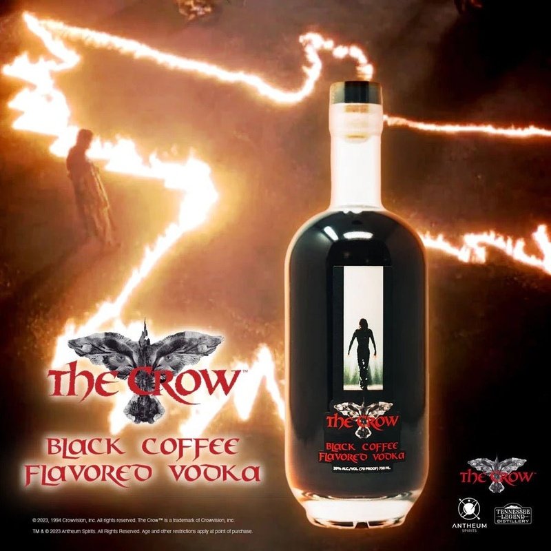 The Crow Black Coffee Flavored Vodka