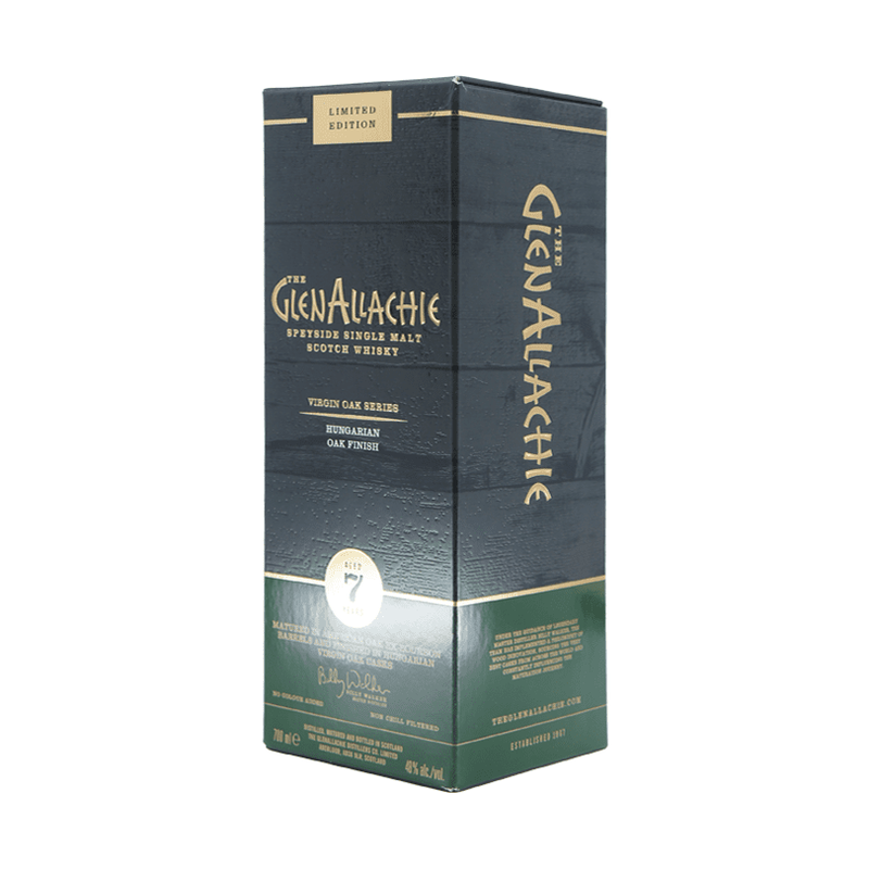 The GlenAllachie 7 Year Old Virgin Oak Series 'Hungarian Oak'