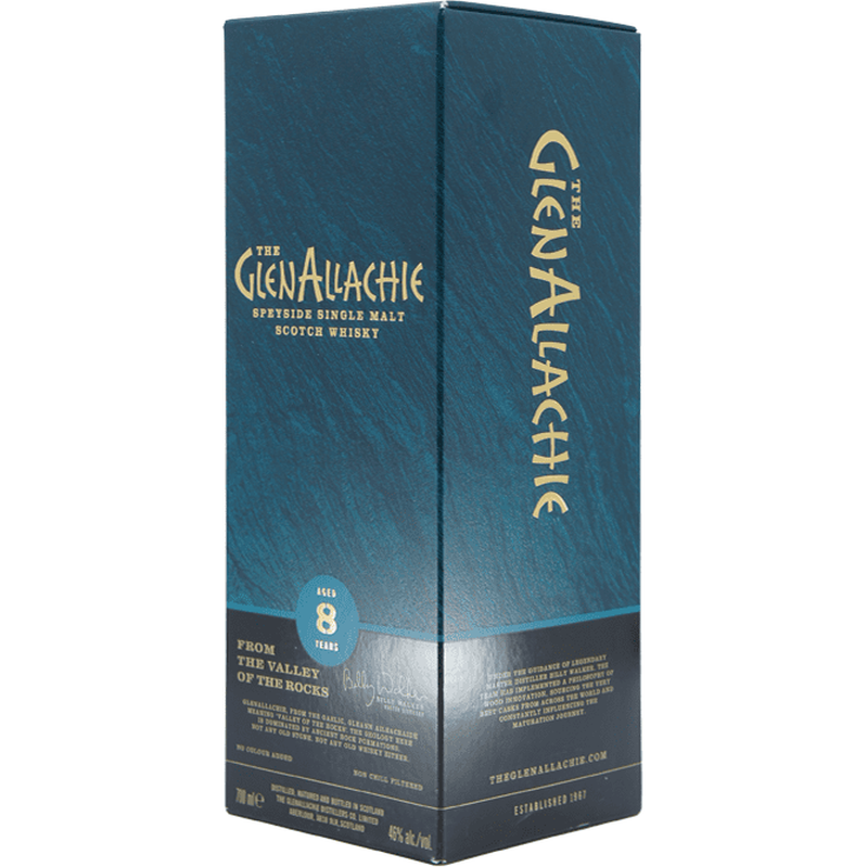 The GlenAllachie 8 Year Old Speyside Single Malt Scotch Whisky