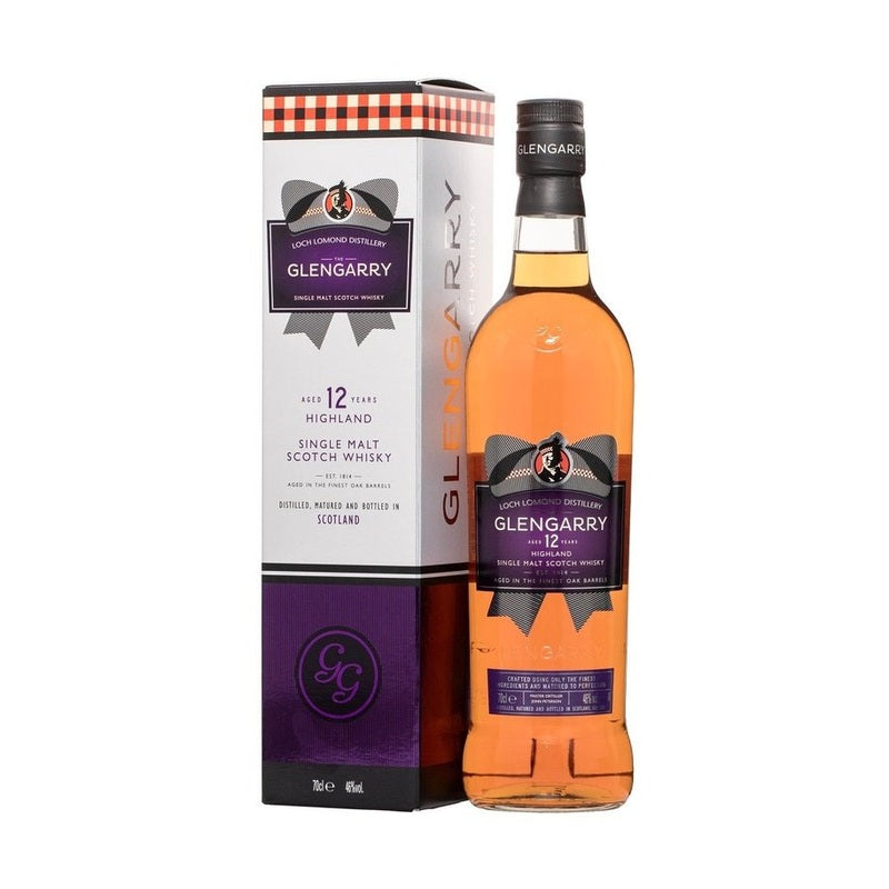 The Glengarry 12 Year Old Highland Single Malt Scotch Whisky
