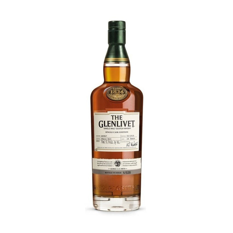 The Glenlivet 14 Year Old Sherry Butt Single Cask Single Malt Scotch Whisky