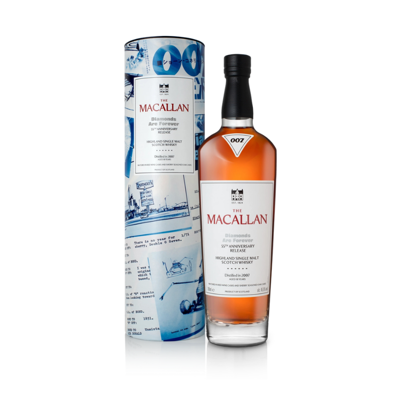 The Macallan Diamonds Are Forever 55th Anniversary Release Highland Single Malt Scotch Whisky