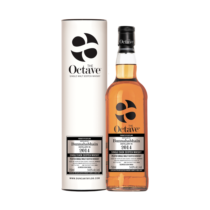 The Octave 10 Year Old Peated Bunnahabhain 2014 Single Cask Single Malt Scotch Whisky Cask #3846143