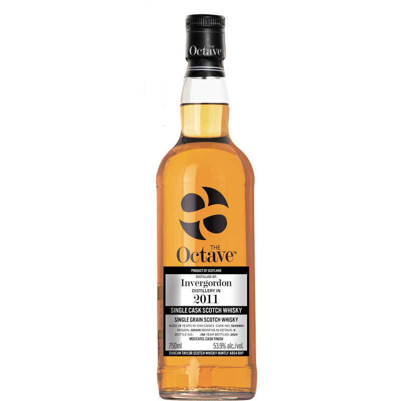 The Octave 13 Year Old Invergordon 2011 Single Cask Single Grain Scotch Whisky Cask #5245863