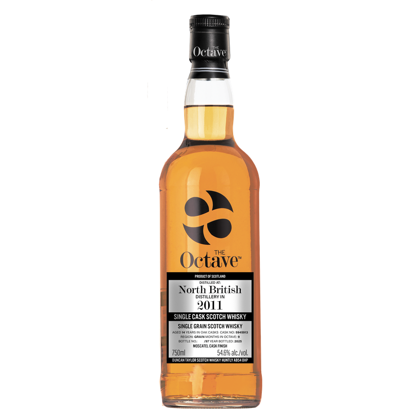 The Octave 14 Year Old North British 2011 Single Cask Single Grain Scotch Whisky Cask #5945913
