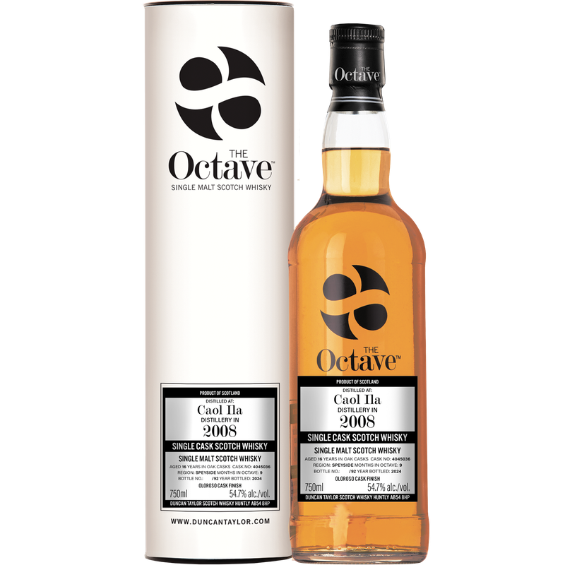 The Octave 16 Year Old Caol Ila 2008 Single Cask Single Malt Scotch Whisky Cask #4045036