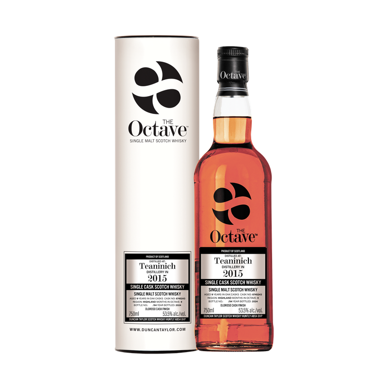 The Octave 9 Year Old Teaninich 2015 Single Cask Single Malt Scotch Whisky Cask #6745243