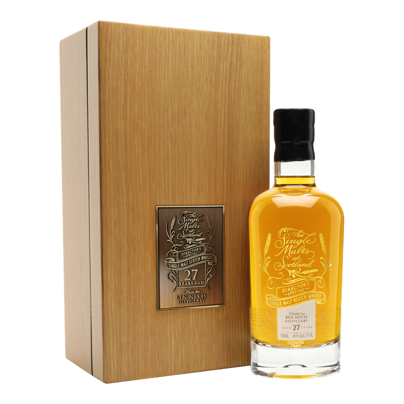 The Single Malts of Scotland Director's Special Ben Nevis 27 Year Old Single Malt Scotch Whisky 700mL