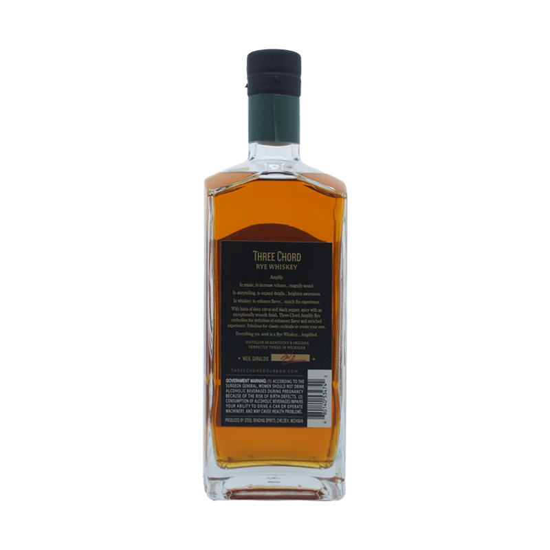 Three Chord Amplify Rye Whiskey