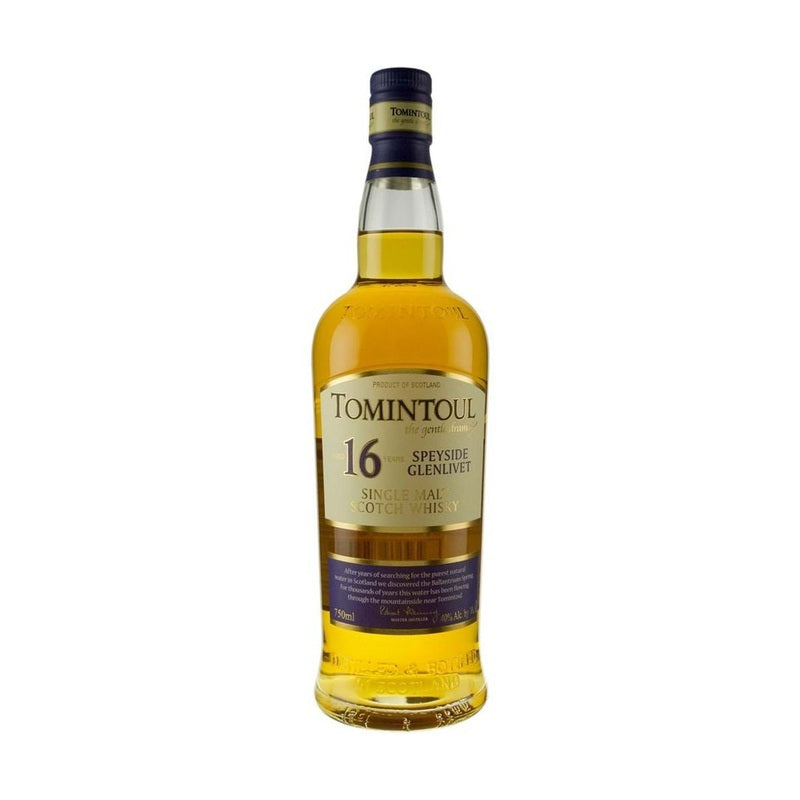 Tomintoul 16 Year Old Speyside Single Malt Scotch Whisky