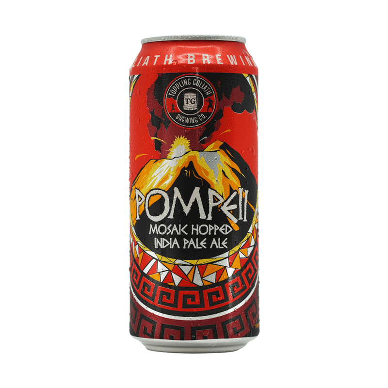 Toppling Goliath Pompeii Mozak Hopped IPA Beer 4-Pack