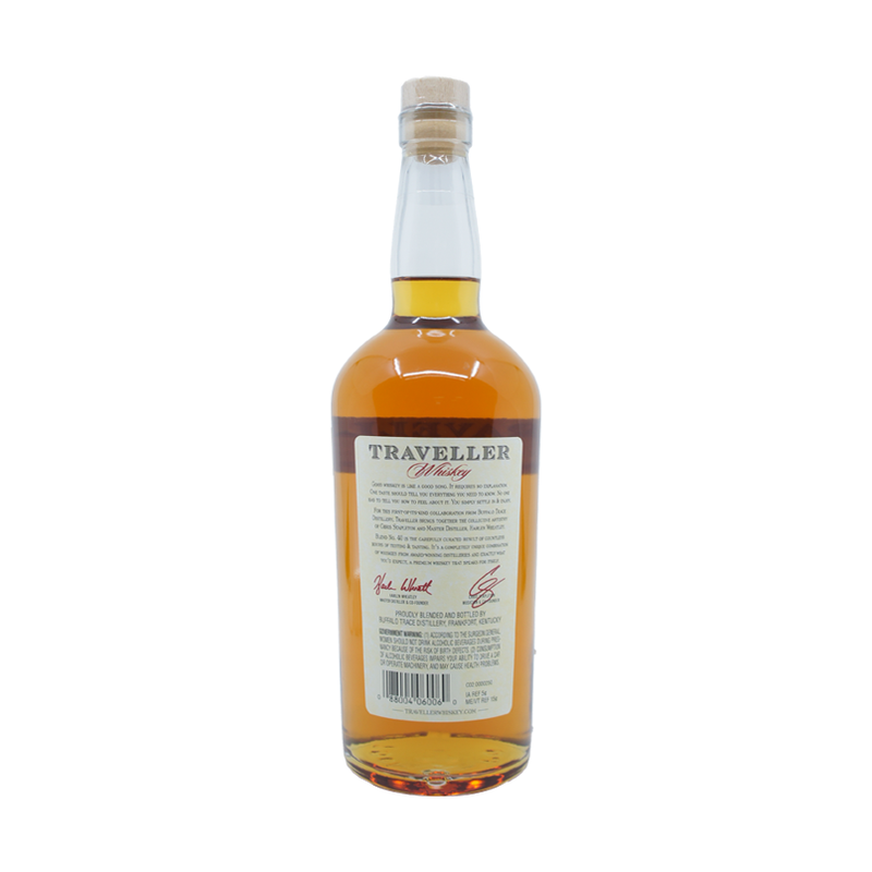 Traveller Whiskey Blend No. 40 By Chris Stapleton & Buffalo Trace