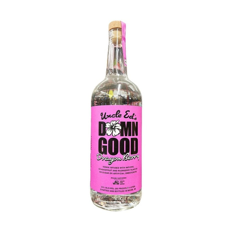 Uncle Ed's Damn Good Dragon Berry Vodka (Liter)