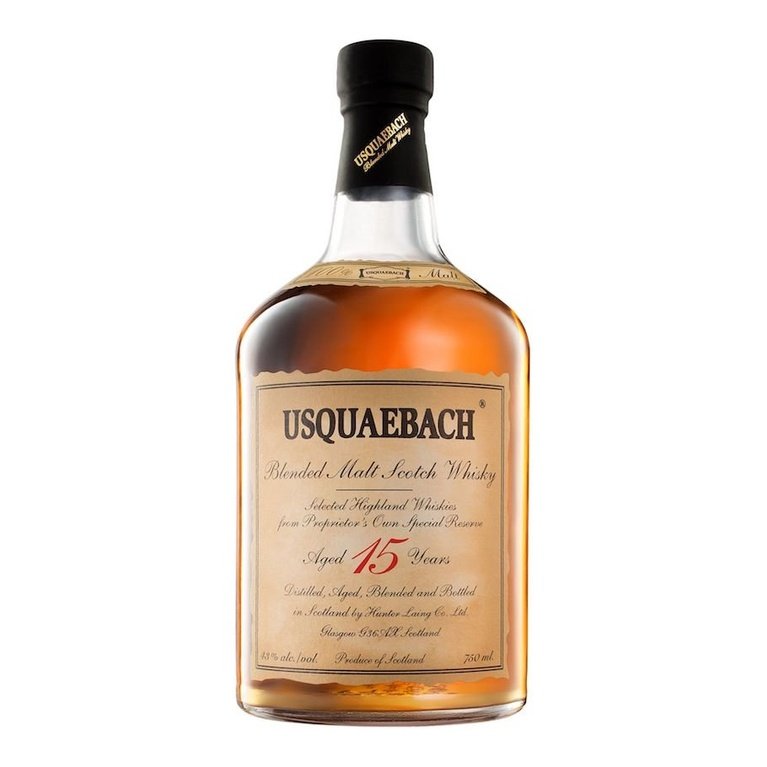 Usquaebach 15 YO Blended Highland Malt Scotch Whisky (750mL)