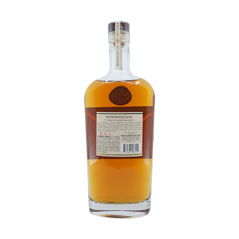 Wattie Boone & Sons 10 Year Old Small Batch American Whiskey