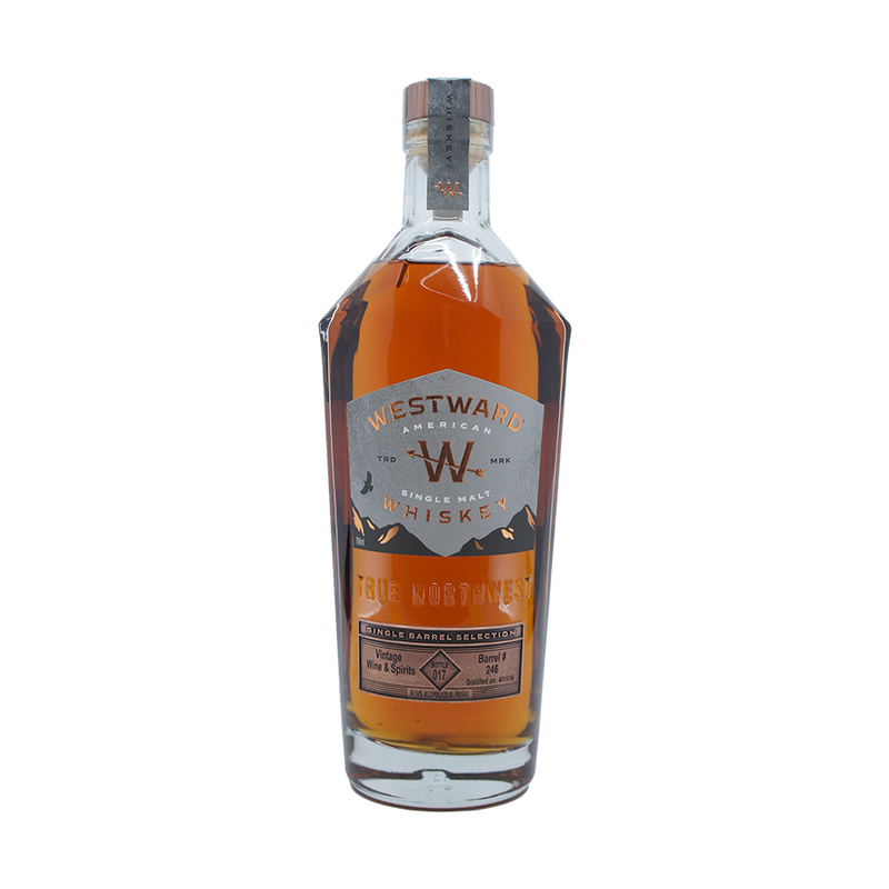 Westward American Single Malt Private Selection Single Barrel Whiskey