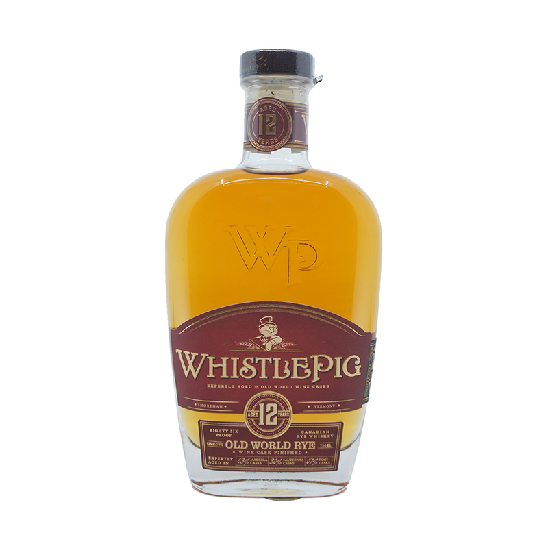 WhistlePig Old World Rye 12 Year Old Straight Rye Whiskey