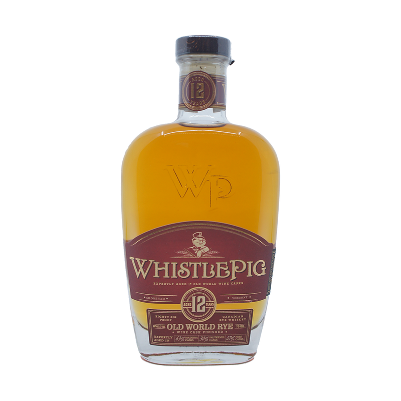 WhistlePig Old World Rye 12 Year Old Straight Rye Whiskey