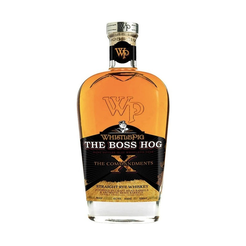 WhistlePig The Boss Hog X: 'The Commandments' Straight Rye Whiskey