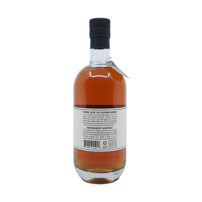 Widow Jane Aged 10 Year Old Blend Straight Bourbon Whiskey