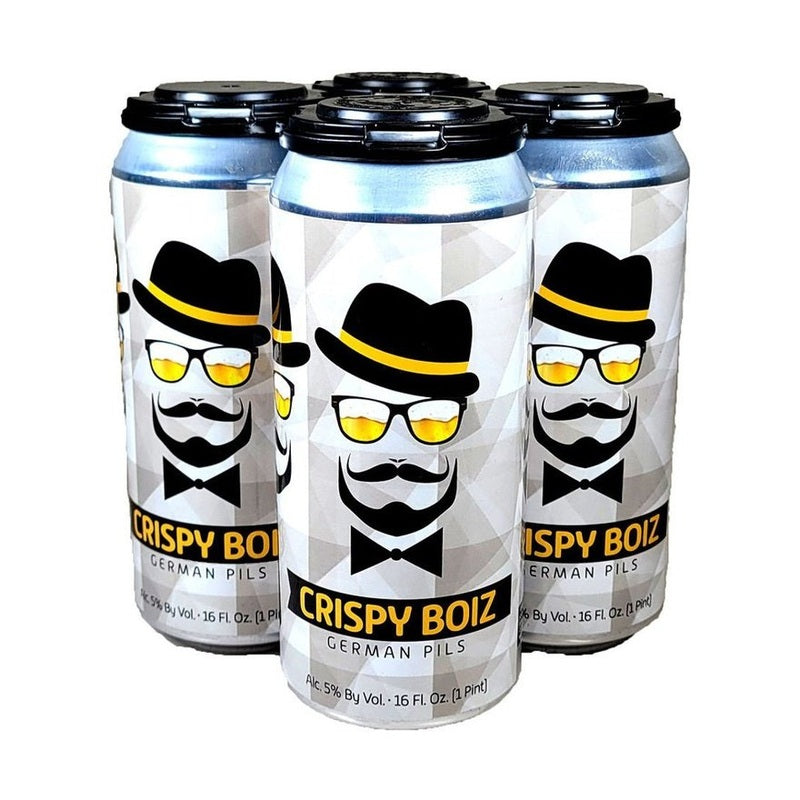 Wild Barrel Brewing 'Crispy Boiz' German Pilsner Beer 4-Pack