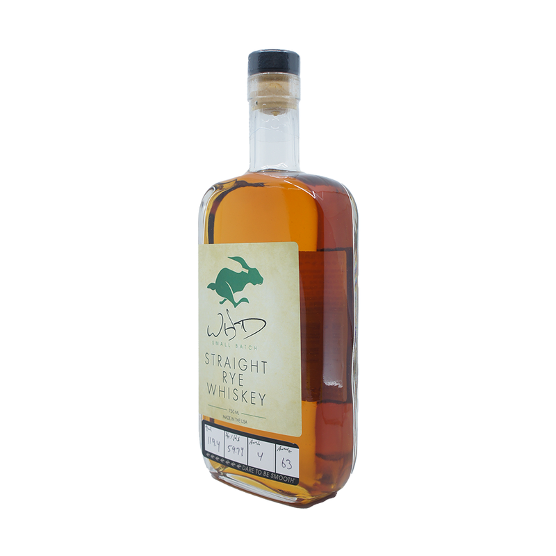 Wild Hare Distillery Barrel Strength Straight Rye Whiskey (750mL)