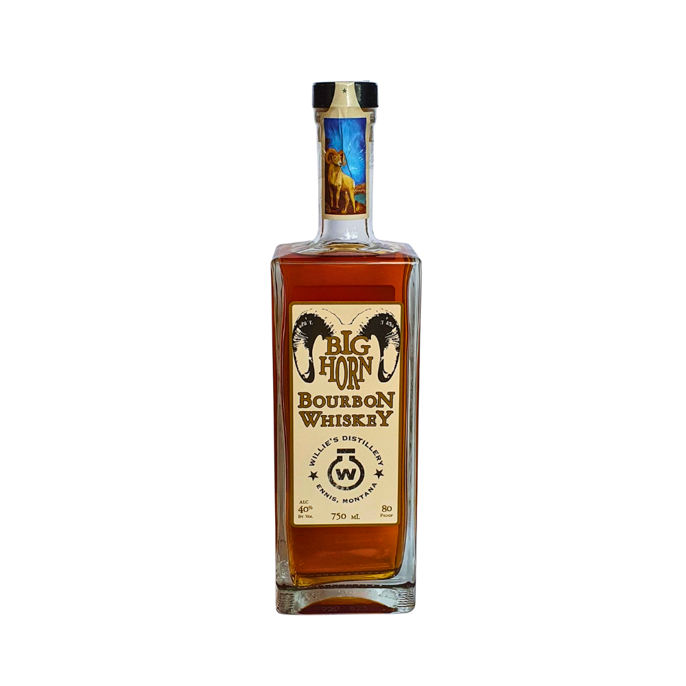 Willies Distillery Big Horn Bourbon Whiskey 750 ml