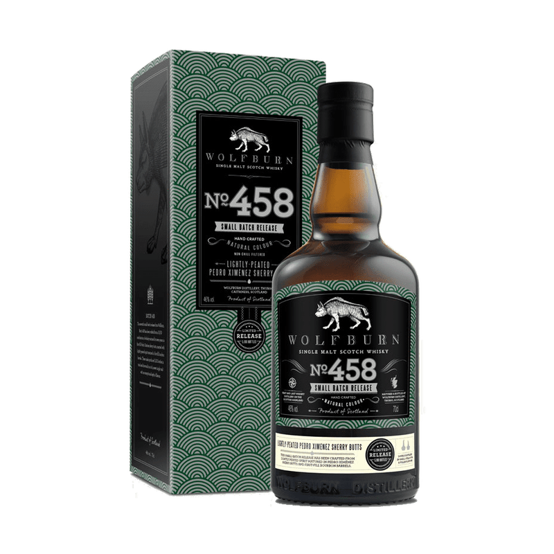 Wolfburn Batch #458 Small Batch Release Single Malt Scotch Whisky