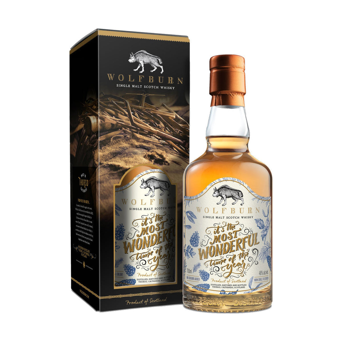 Wolfburn Holiday Edition Single Malt Scotch Whisky