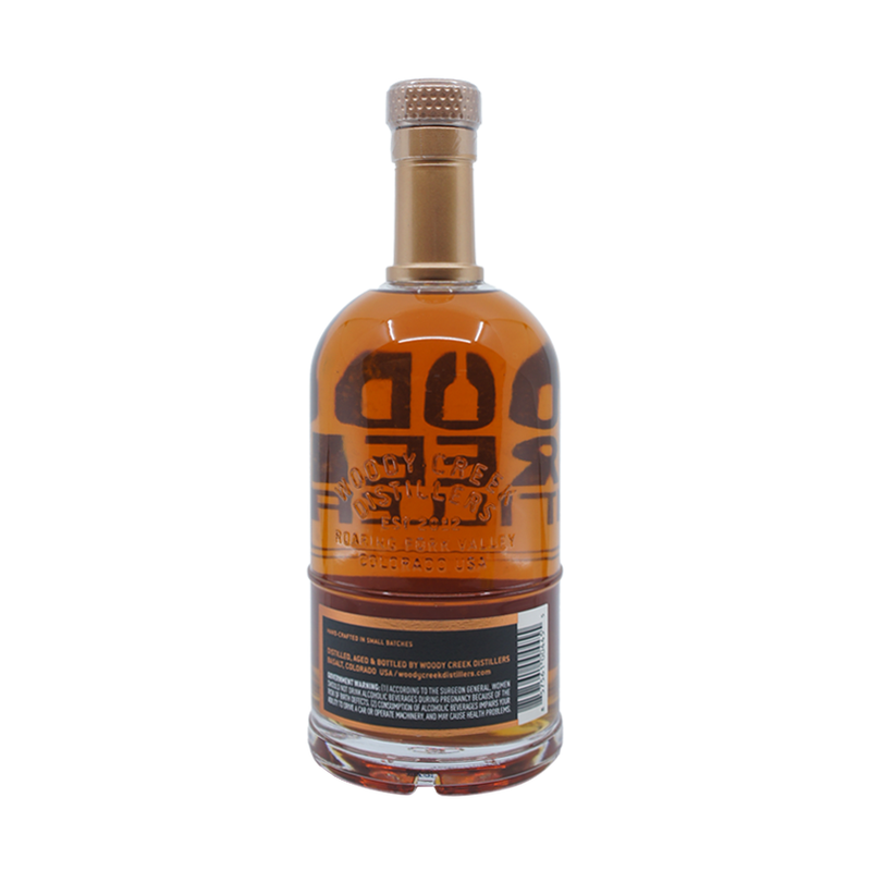 Woody Creek Distillers Single Barrel Colorado Straight Bourbon Whiskey