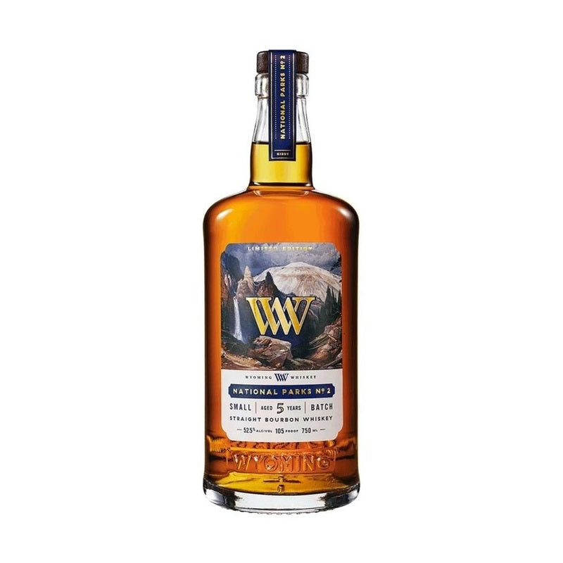 Wyoming Whiskey National Parks No. 2 Small Batch 5 Year Old Straight Bourbon Whiskey