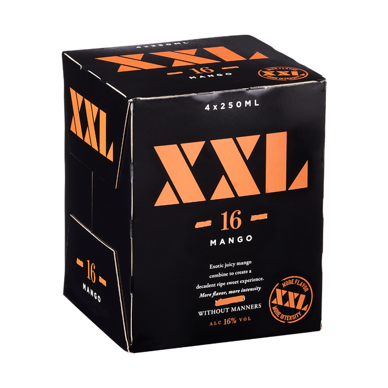 XXL Mango Moscato Flavored Wine 4-Pack