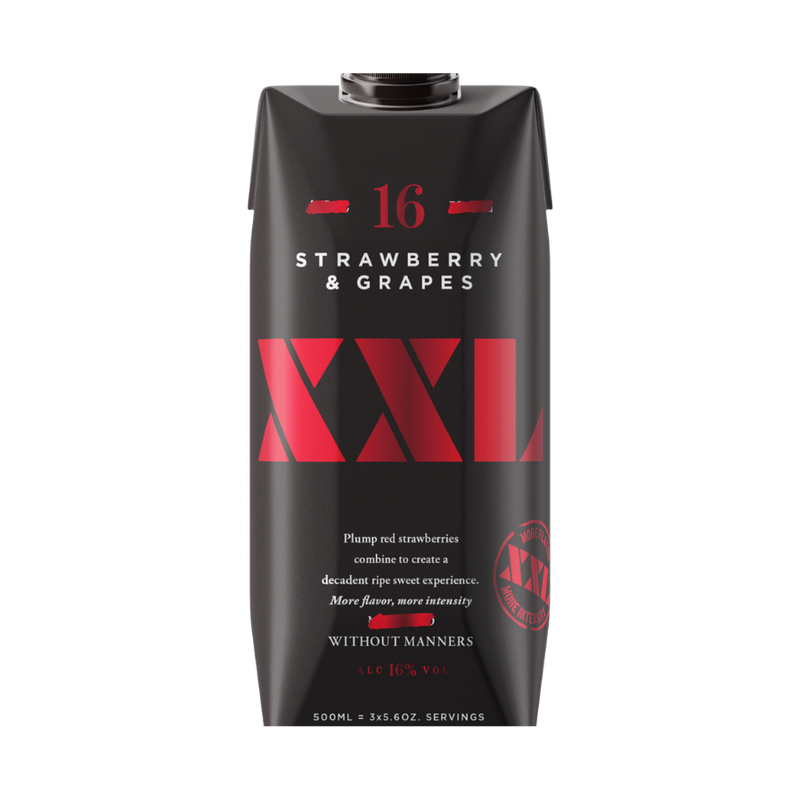 XXL Strawberry Moscato Flavored Wine (500ml)