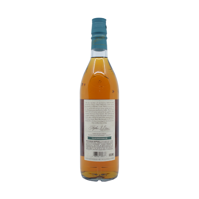 Yellowstone American Single Malt Whiskey