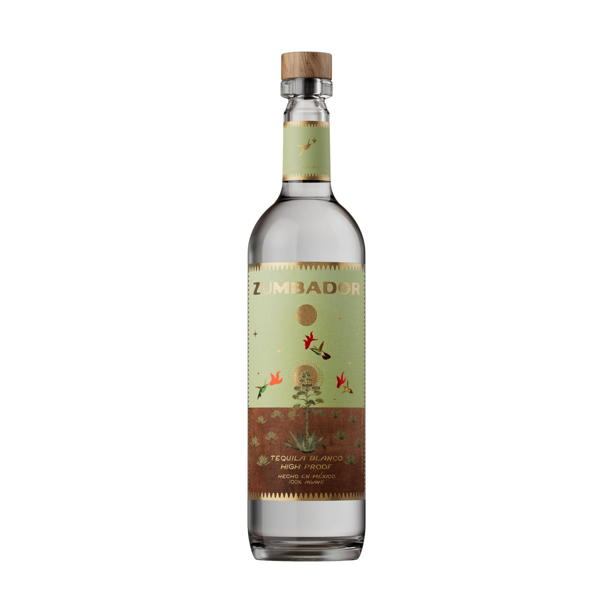 Zumbador Tequila Blanco High Proof 750ml