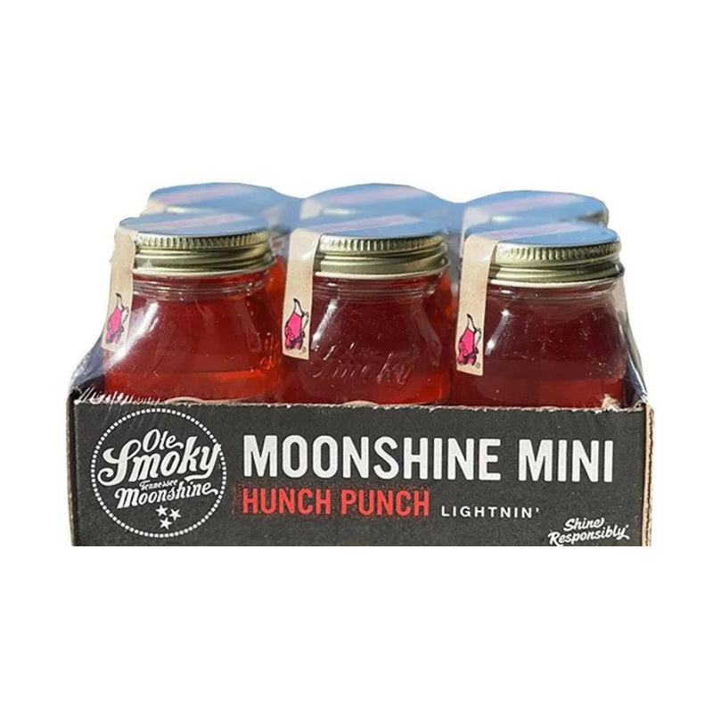 Ole Smoky Hunch Punch Moonshine Minis 6 Pack (6 x 50 mL)