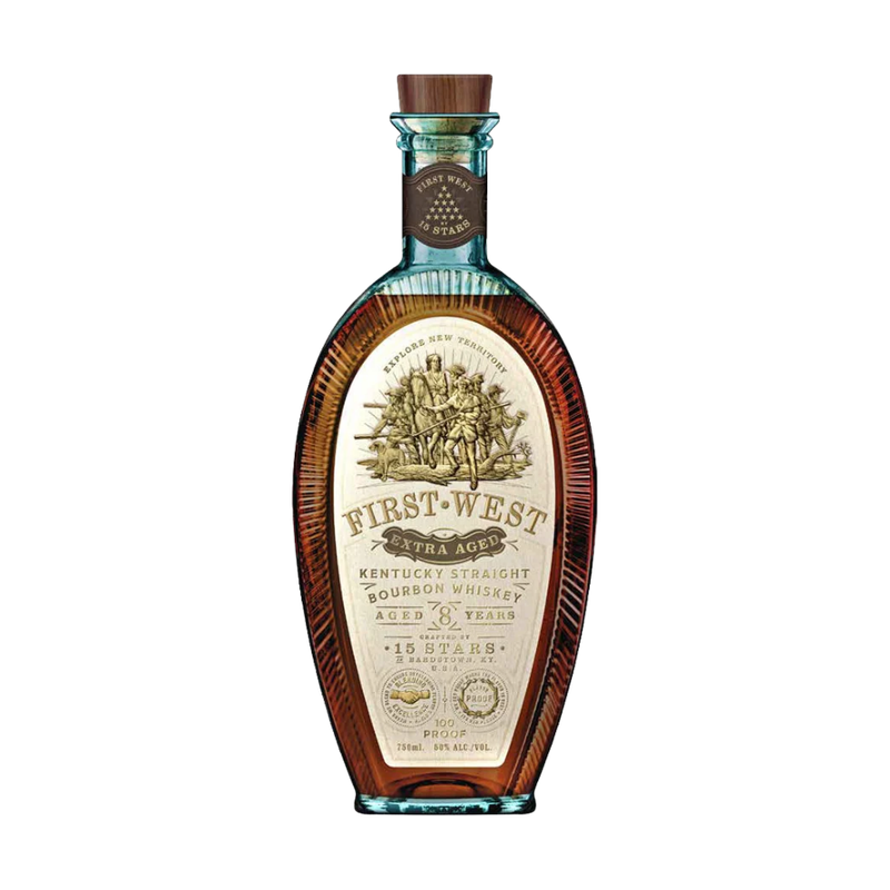15 Stars First West Extra Aged Bourbon Whiskey